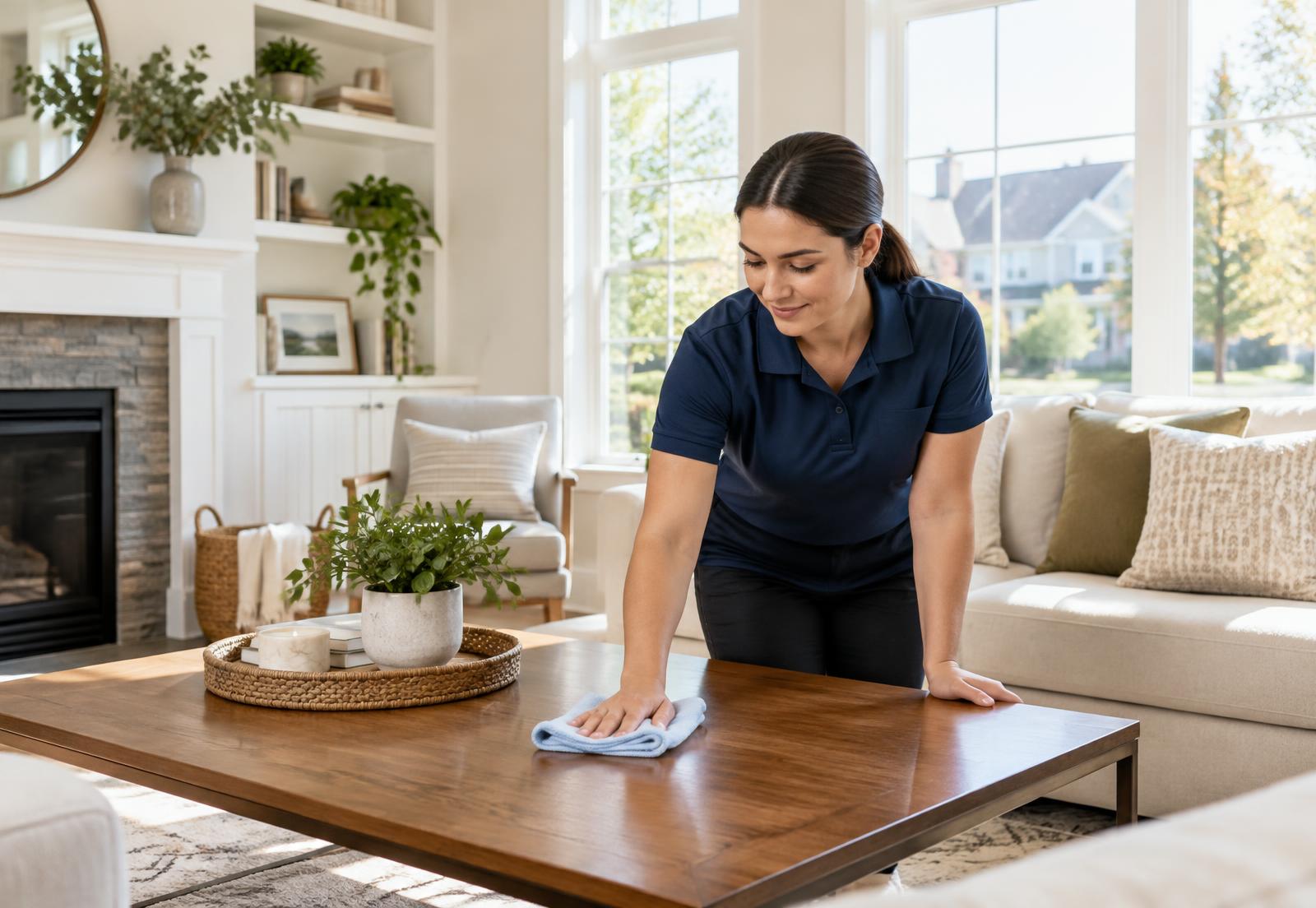 Professional house cleaning service in Maryland, serving Towson and Howard County homes